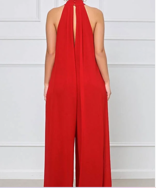 Women's wide leg jumpsuit