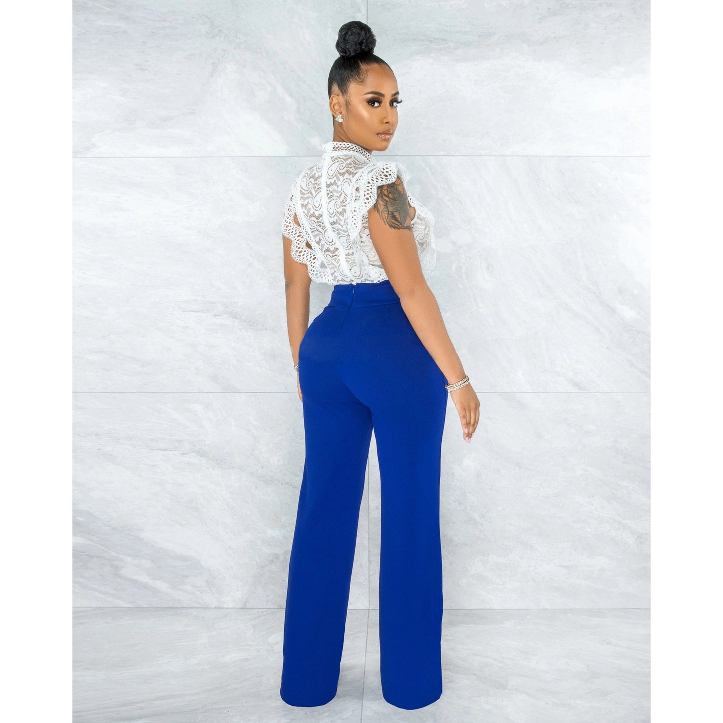 Women's classy stretch trousers