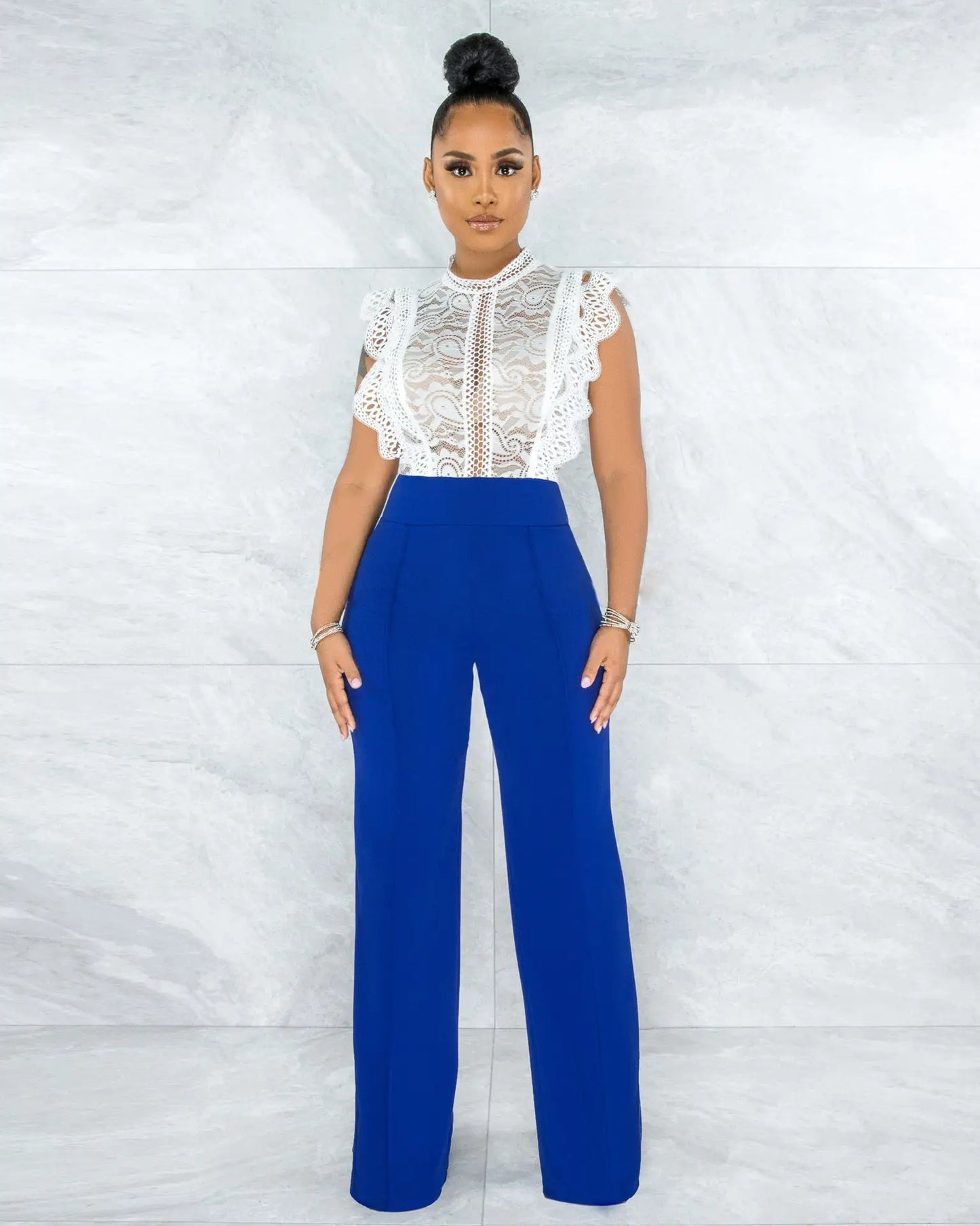 Women's classy stretch trousers