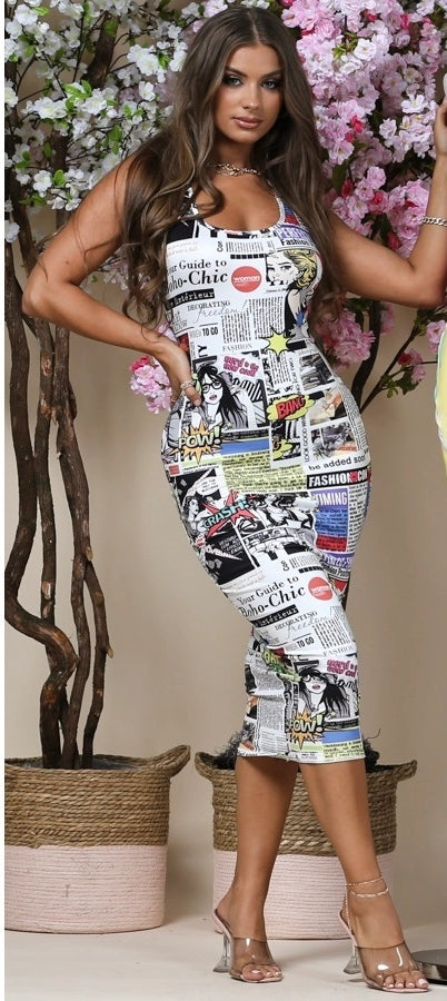 Women's Sexy Comic Dress