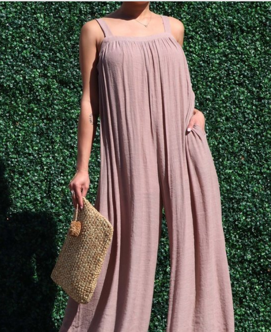 Women's wide leg jumpsuit