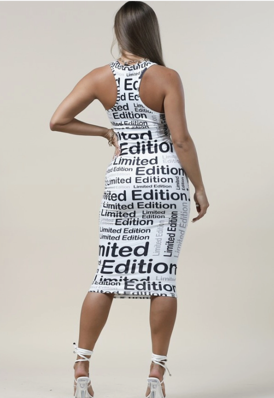 Women's Print Body-con Dress