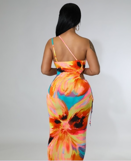 Women's multi-color dress