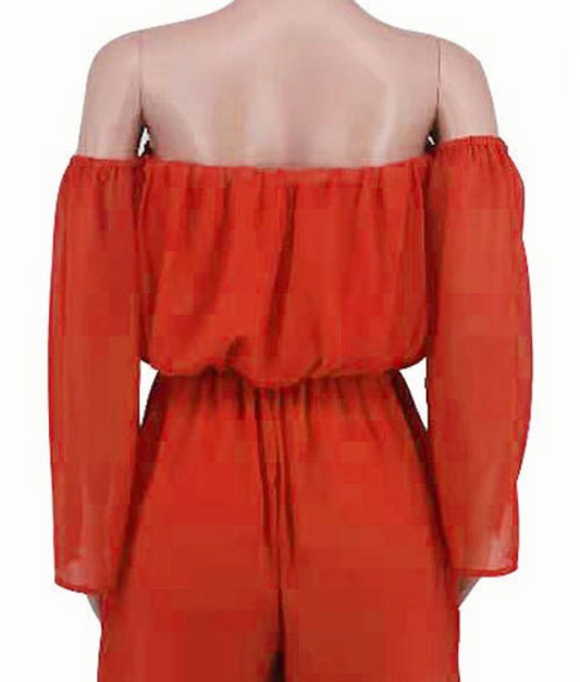 Women's polyester romper